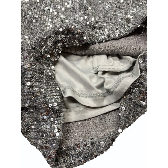 Cable & Gauge Womens Small Sequin Cowl Neck Tank & Shorts 2 Piece Set - Picture 16 of 16